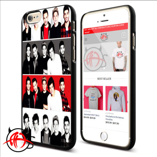 One Direction Collage Protective Phone Cases For iPhone 7, iPhone 6, iPhone 5 And Samsung