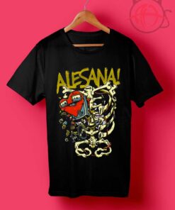 Alesana Skeleton T Shirt