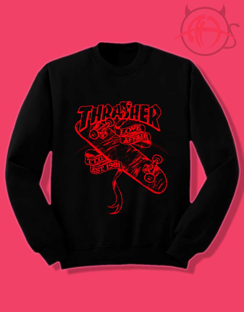 Thrasher Youth Size Chart