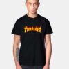 Thrasher Magazine Fire Flame T Shirt