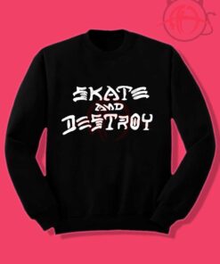 Thrasher Skate And Destroy Crewneck Sweatshirt
