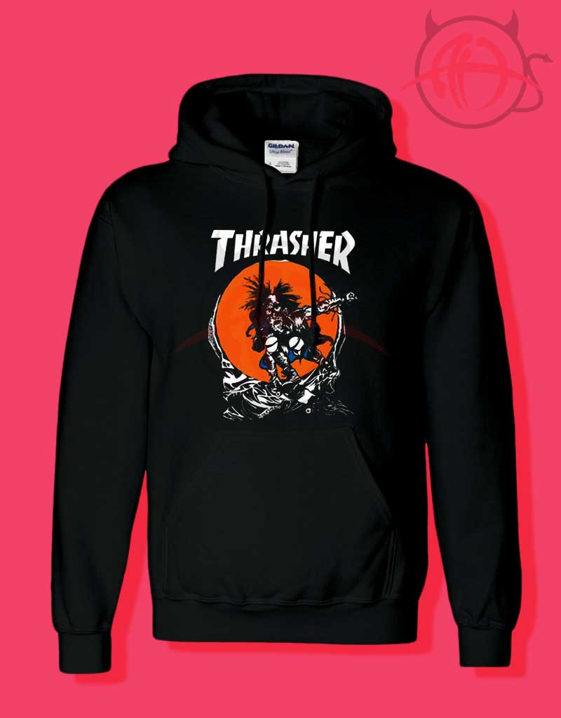 Thrasher Skate Outlaw Hoodies Fashion Trends Clothing For Teens Apparelhouses Com