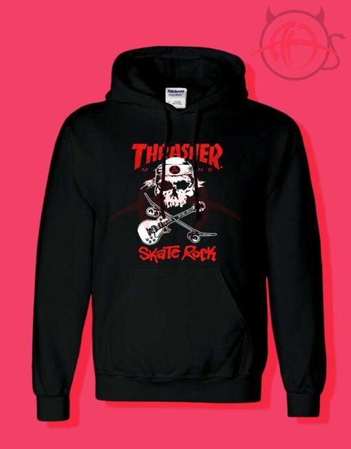 Thrasher Skate Rock Skull Hoodies