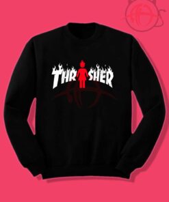 Thrasher Women Fire Crewneck Sweatshirt