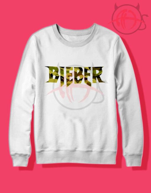 Bieber Army Color Crewneck Sweatshirt