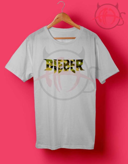 Bieber Army Color T Shirt