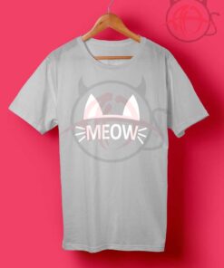Meow White T Shirt