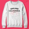 Oakland California Sept 1985 Crewneck Sweatshirt
