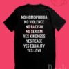 Yes Equality Yes Love Tee