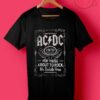 ACDC 1981 For Those About To Rock T shirt