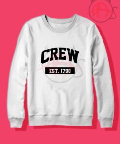 Crew est.1790 Tumblr Crewneck Sweatshirt