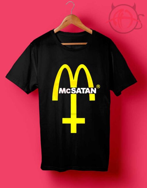Mc Satan Evil Burger T Shirt