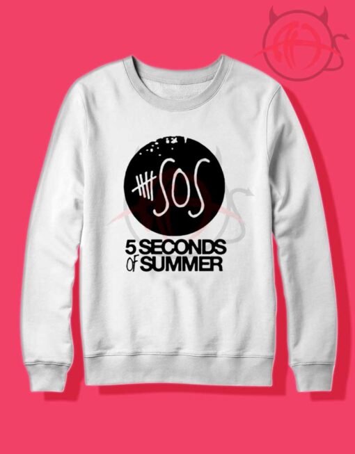 SOS 5 Seconds Of Summer Crewneck Sweatshirt