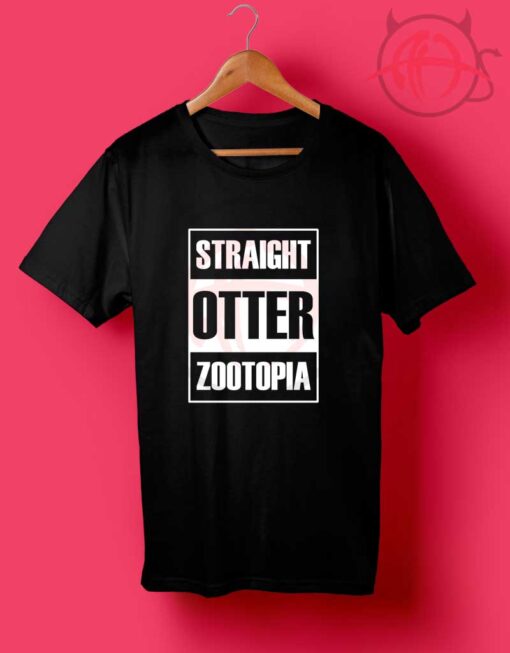 Straight Otter Zootopia T Shirt
