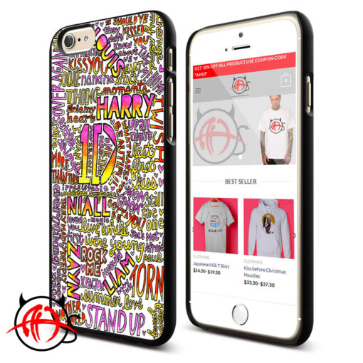 1D Quote Collage Protective Phone Cases