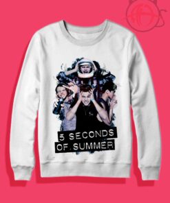 5 Seconds of Summer Poster Crewneck Sweatshirt