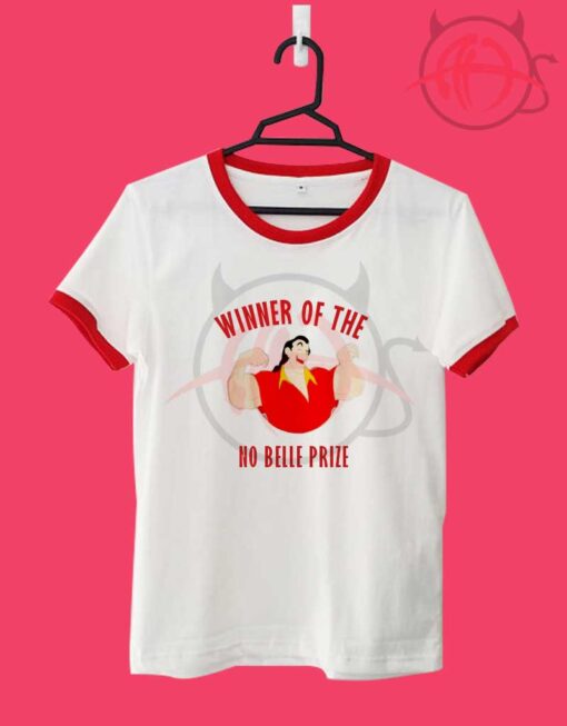 Beauty And The Beast No Belle Prize Gaston Unisex Ringer T Shirt2