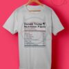Donald Trump Nutrition Facts Make America Great