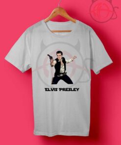Star Wars Parody Han Elvis Solo T Shirt