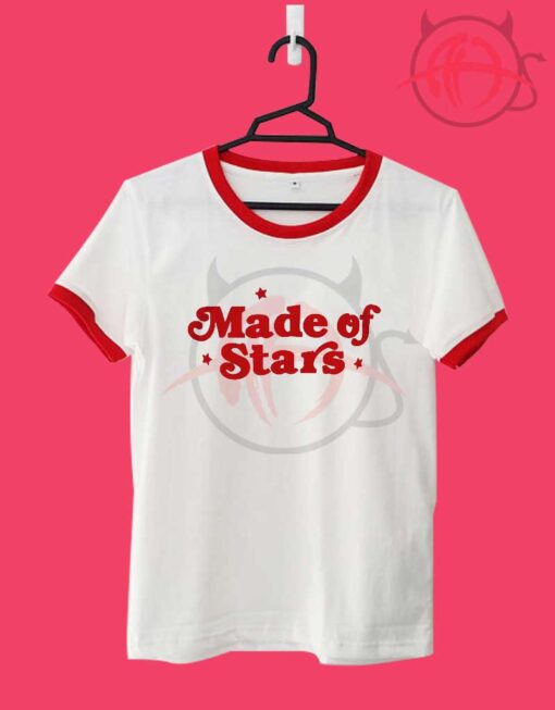 Made Of Stars Unisex Ringer T Shirt