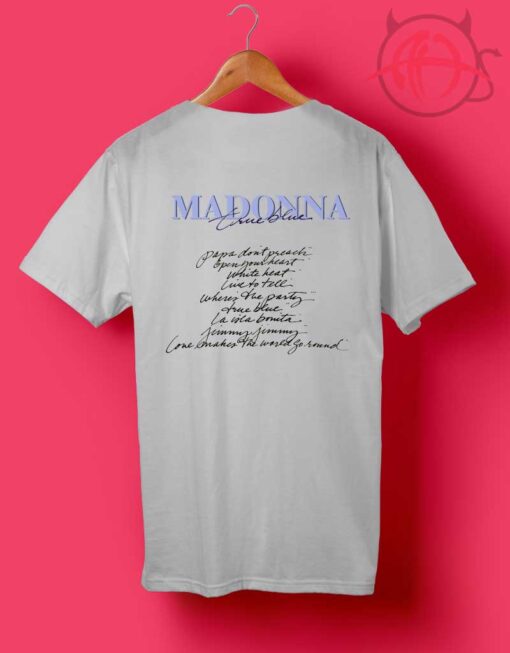 Madonna True Blue 30th Anniversary T Shirt