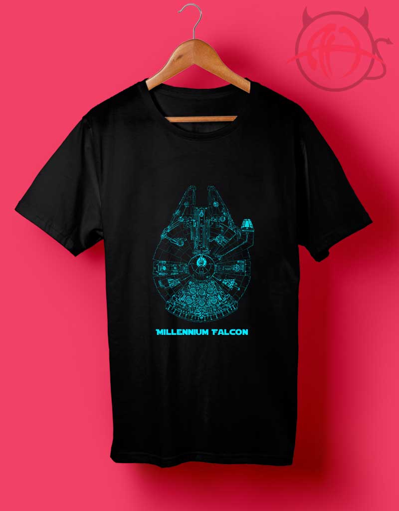 star wars millennium falcon shirt