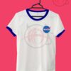 Nasa Logo Pocket Unisex Ringer T Shirt