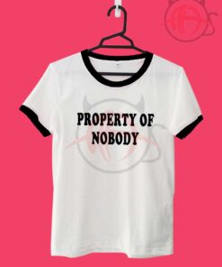 Property Of Nobody Unisex Ringer T Shirt