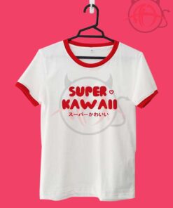 Super Kawaii Unisex Ringer T Shirt