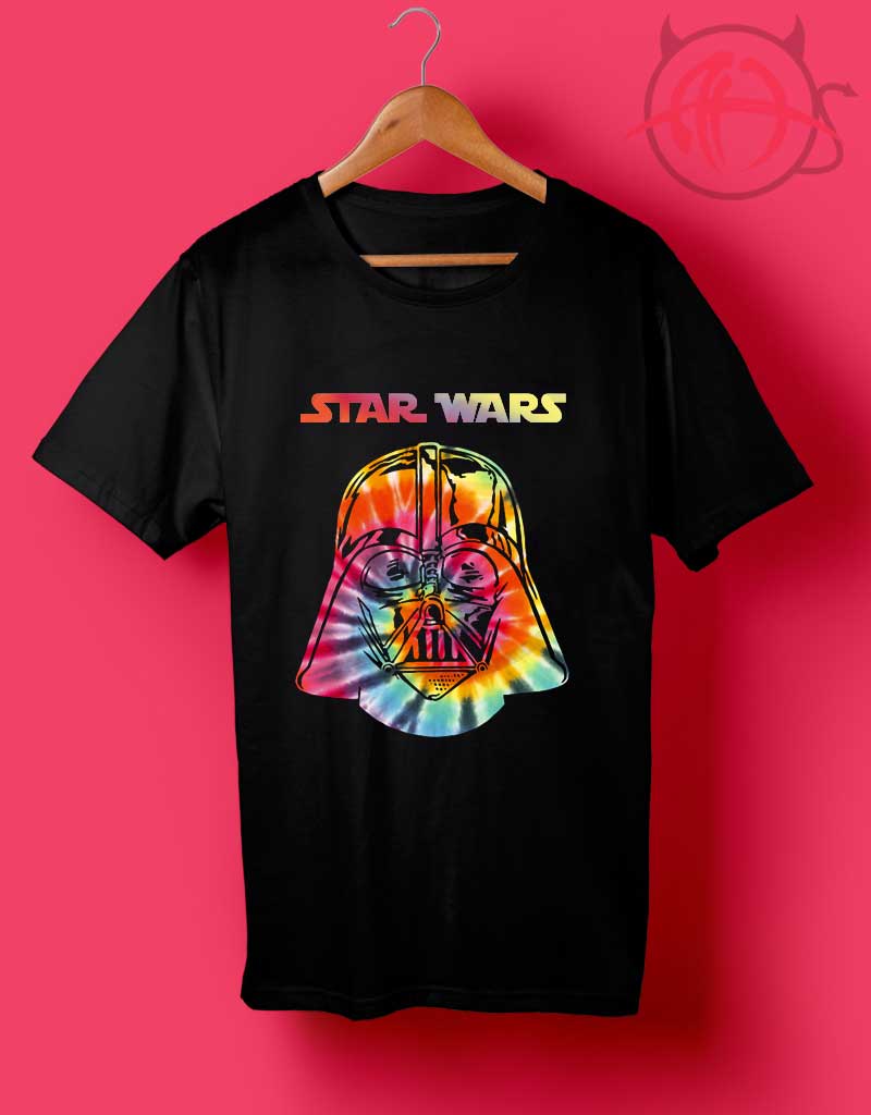 star wars tie dye shirt