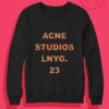 Acne Studios Lnyg Crewneck Sweatshirt