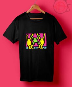 American People Dancing Pop Art Style T Shirt