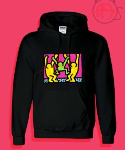 American People Dancing Pop Art Style Hoodies