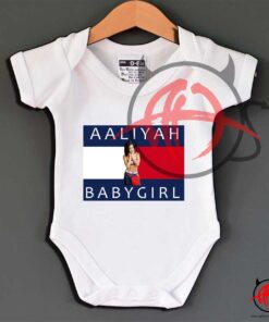 Aaliyah Baby Girl Baby Onesie