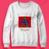 Apple Funny Rainbow Crewneck Sweatshirt