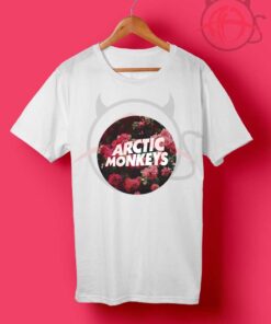 Arctic Monkeys Floral T Shirt