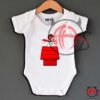 Aviator Snoopy Baby Onesie