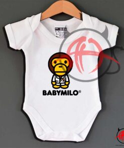 Baby Milo A Bathing Ape Baby Onesie