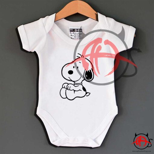 Baby Snoopy Baby Onesie