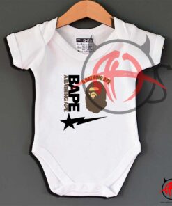 Bathing Ape Logo Baby Onesie