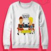 Beavis And Butt Head School Sucks Crewneck Sweatshirt