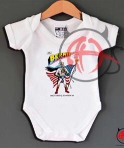 Bernie Sanders 2016 Superhero Baby Onesie