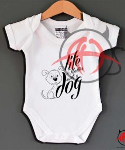 Better With A Dog Baby Onesie