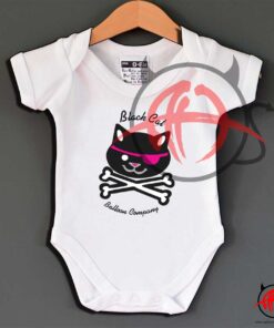 Black Cat Balloon Company Baby Onesie