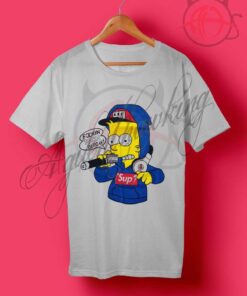 Bootleg Bart Simpson T Shirt