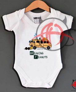 Breaking Peanuts Baby Onesie