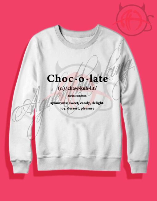 Chocolate Definition Crewneck Sweatshirt