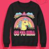 GO TO HELL Unicorn Rainbow
