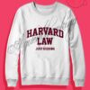 Harvard Law Just Kidding Crewneck Sweatshirt