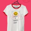 Have A Good Day Emoji Unisex Ringer T Shirt